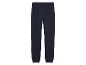 Donkerblauwe joggingbroek met elastische tailleband.