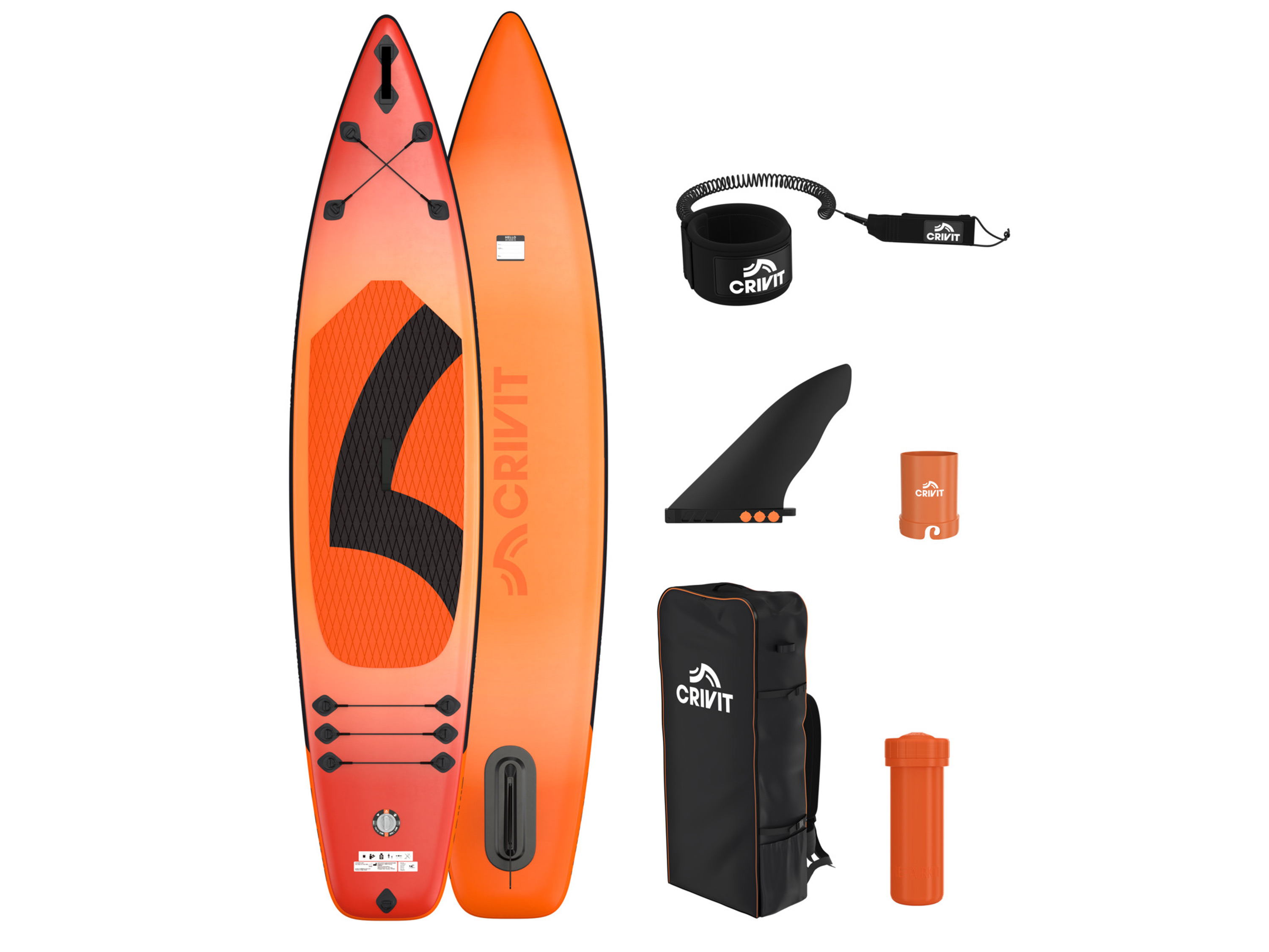 CRIVIT Opblaasbaar SUP-board Touring