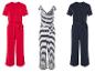 Rode, gestreepte en donkerblauwe jumpsuits: stijlvolle en casual looks.