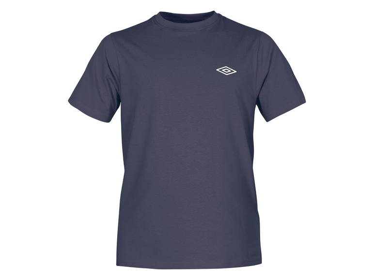 UMBRO Heren T-shirt (M, Marineblauw)