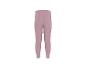 Lichtroze baby legging met elastische tailleband.