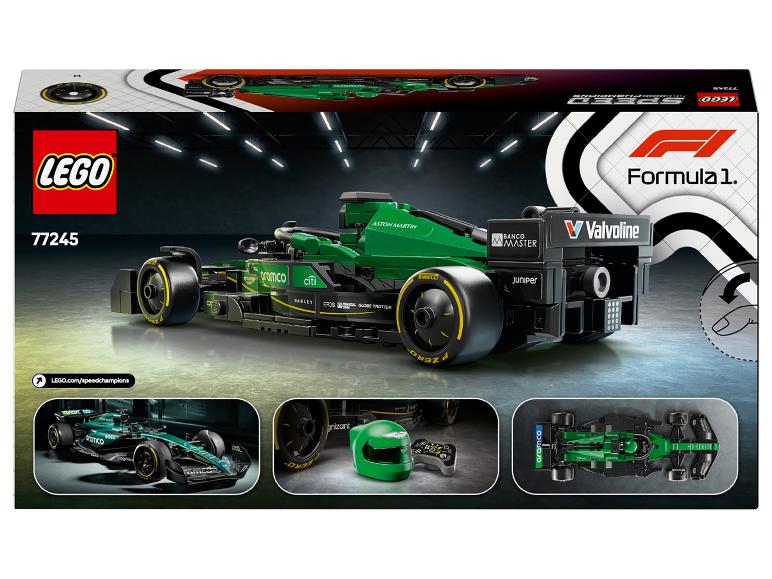 LEGO Speed Champions Aston Martin Aramco Formule 1 raceauto set.