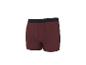 Bordeauxrode boxershort met zwarte tailleband