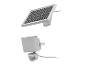 Solar lamp met bewegingssensor en apart zonnepaneel.