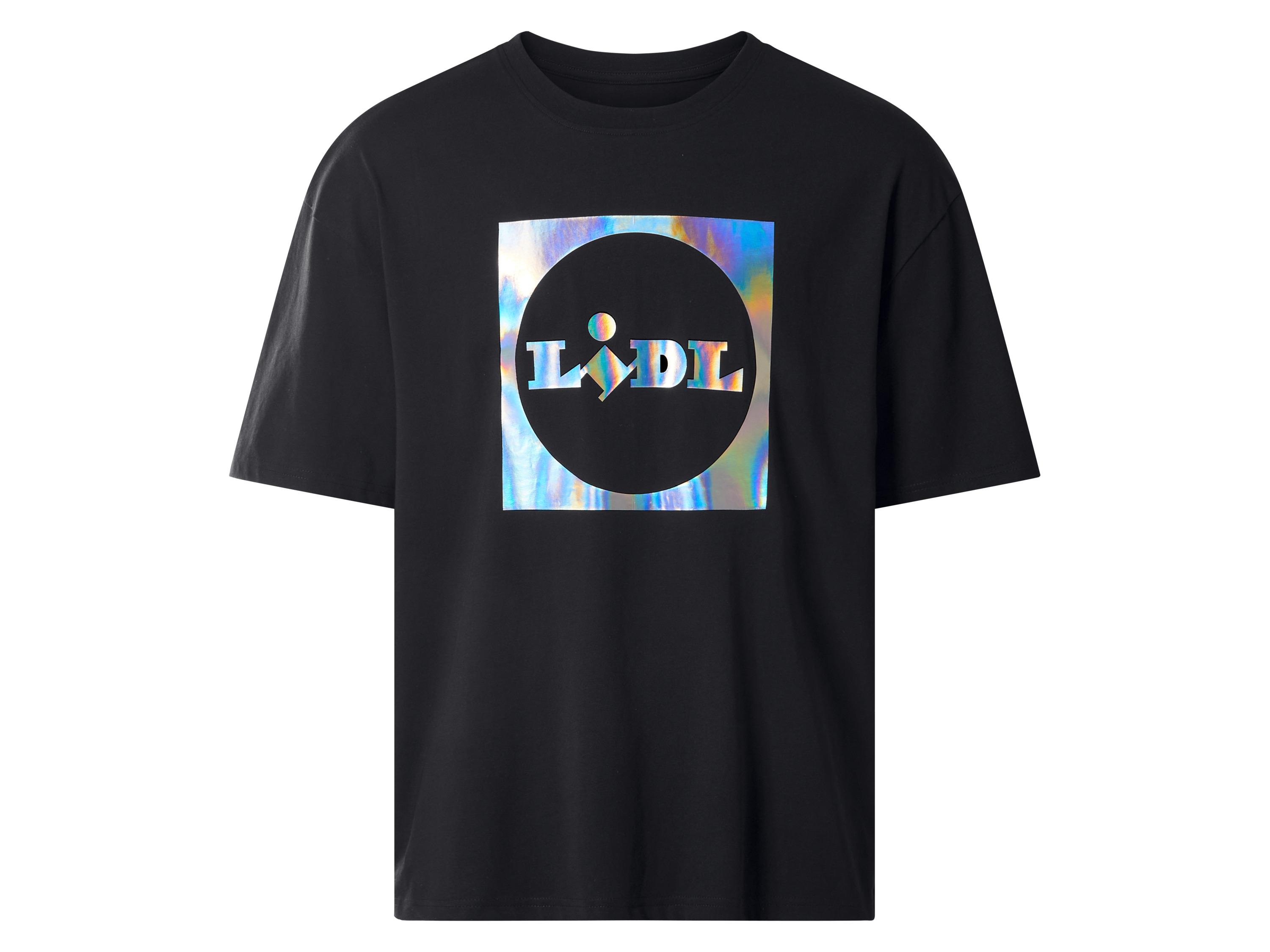 Lidl heren T-shirt (Zwart, M)
