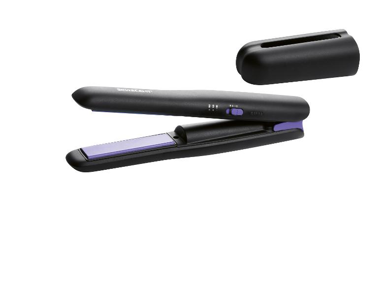 Silvercrest stijltang met opbergetui.