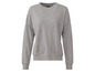 Grijs oversized sweatshirt met lange mouwen.