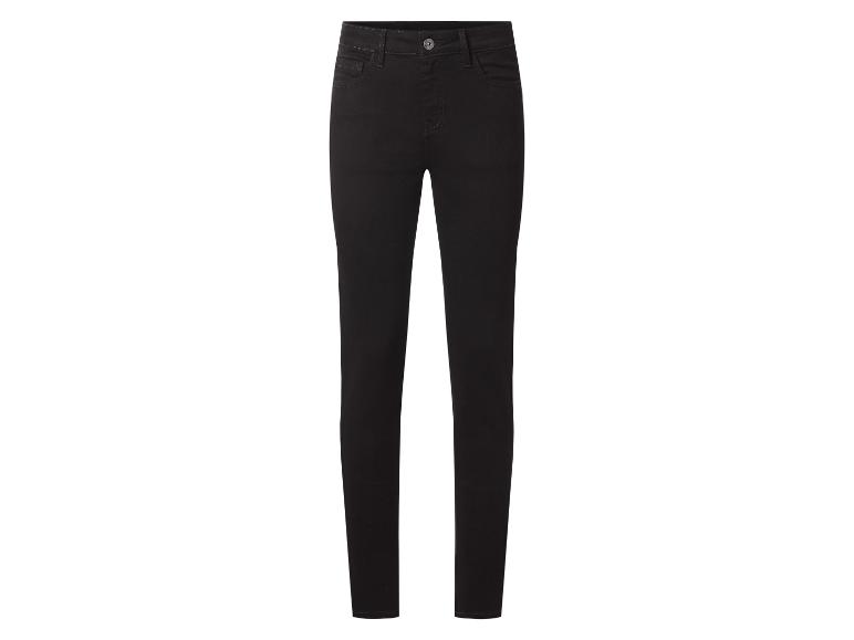 Zwarte high-waist damesjeans