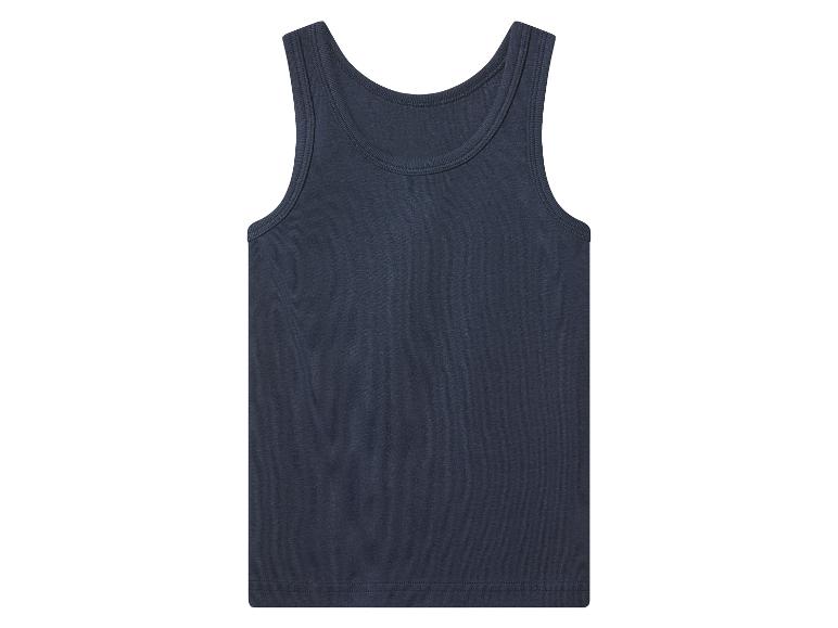 Donkerblauw herenhemd