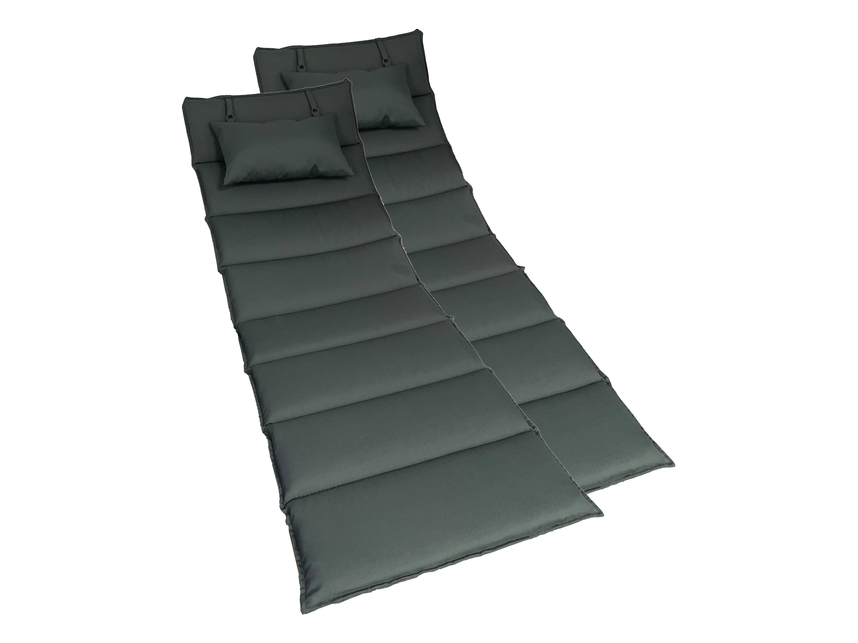 HOME DELUXE Kussen golfhoutligger TAIGA (2-delige set)