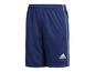 Blauwe sportbroek van Adidas met witte bies