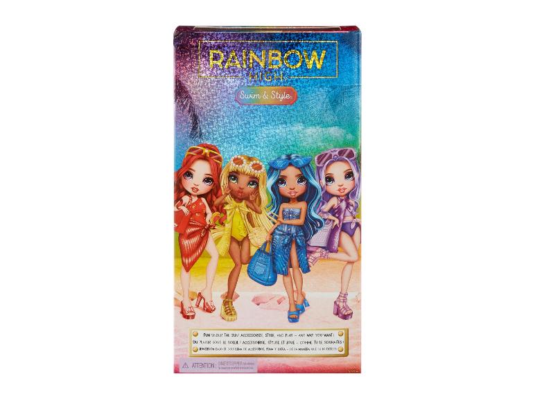 Rainbow High: Poppen en zwem- en stijl accessoires.