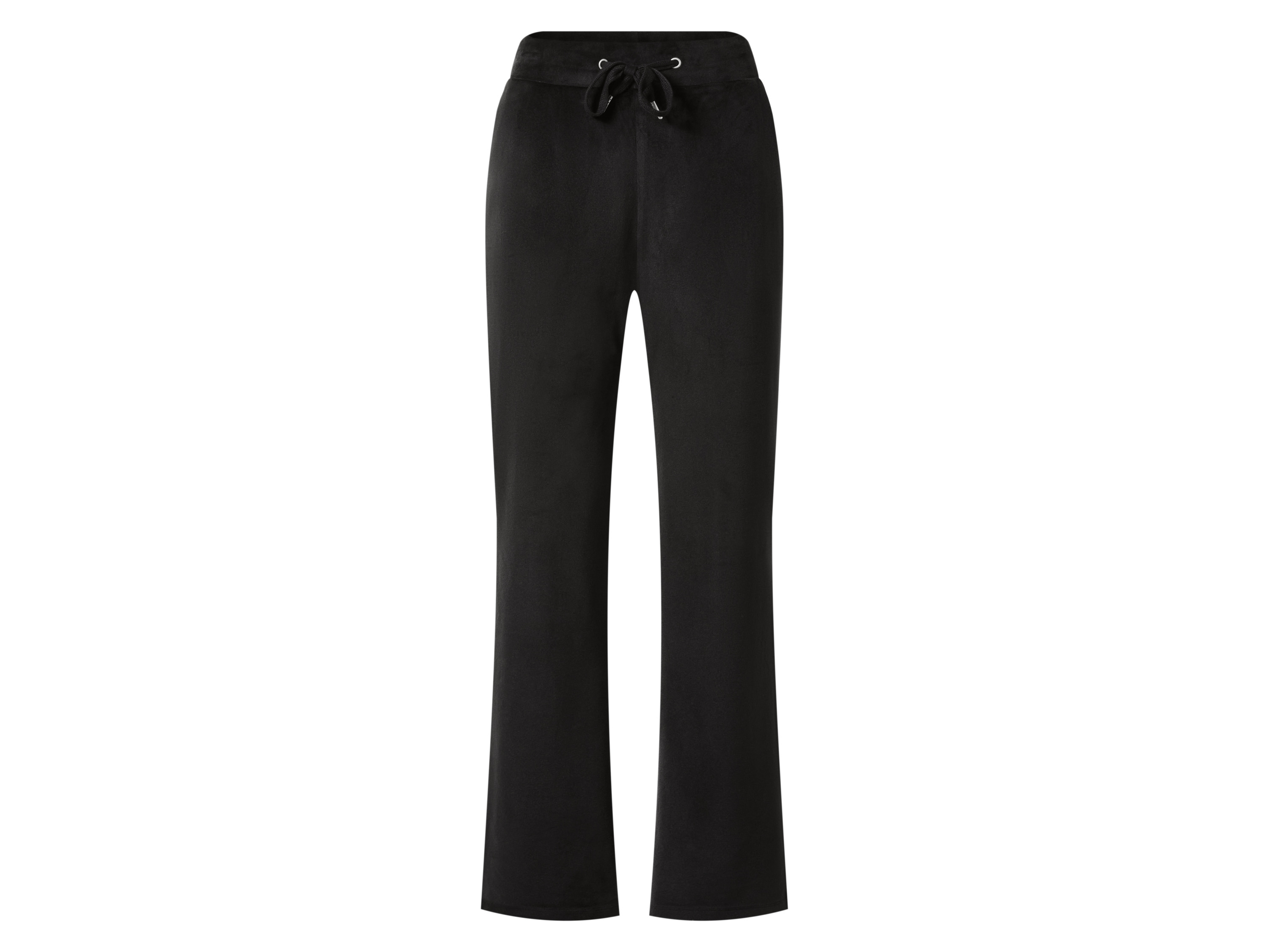 esmara Velours dames broek (Zwart, XL (48/50))