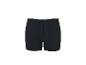 Zwarte herenboxershort met witte streep op de tailleband.