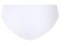 Witte katoenen dames slip, vooraanzicht.