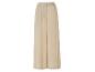 Elegante beige wijde broek.