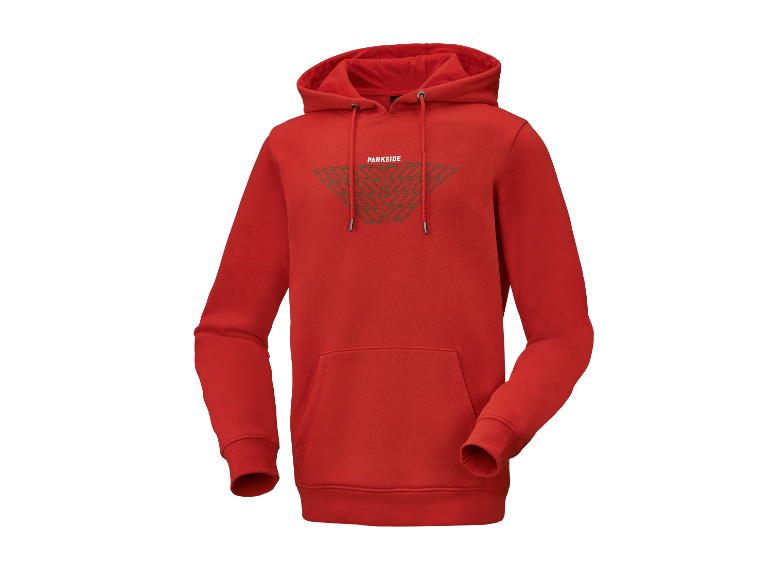 Rode hoodie Parkside.