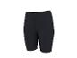 Zwarte sportshort met elastische tailleband en discreet logo
