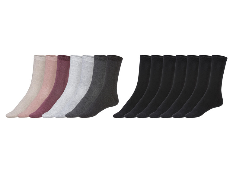Ga naar volledige schermweergave: Esmara Loungewear 7 paar dames sokken - afbeelding 1