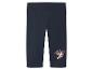 Donkerblauwe meisjeslegging met puppyprint en de tekst 'BIG SMILES SKYE'.