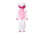 Wit en roze kinder eenhoorn onesie pyjama