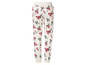 Witte joggingbroek met bloemenprint