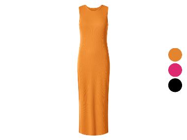 ESMARA® Rib dames jurk - slim fit
