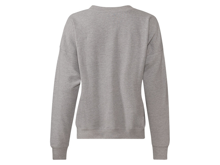 Een grijs longsleeve sweatshirt.