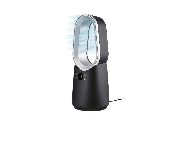 Dyson bladeless ventilator, modern en stijlvol design.