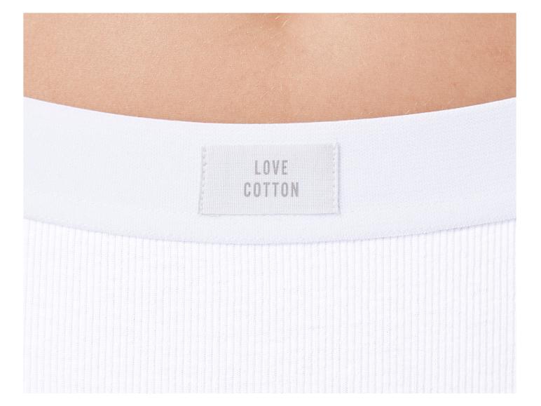 Witte ondergoed van Love Cotton.