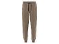 Beige joggingbroek met trekkoord.