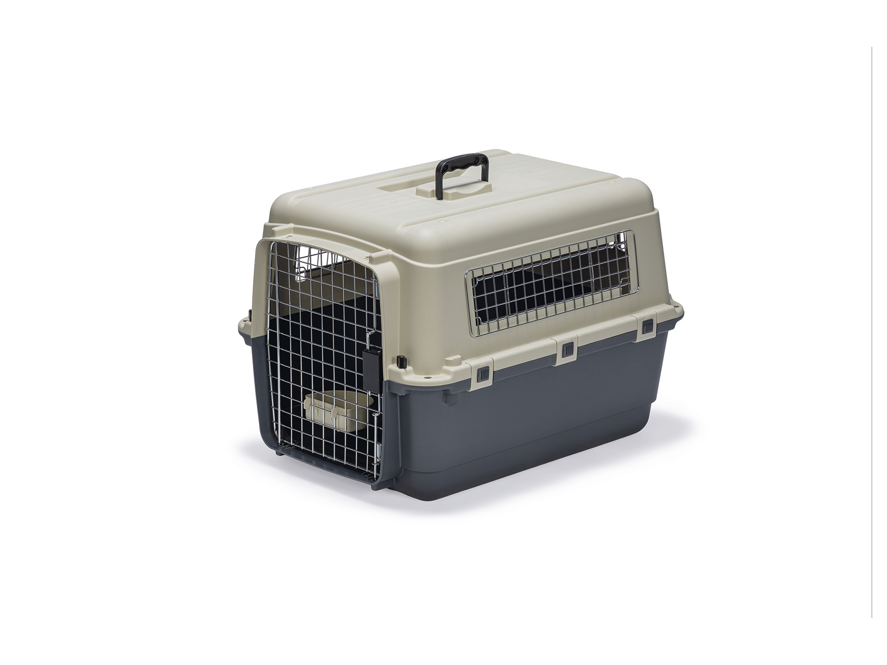 KARLIE Honden transportbox Nomad, grijs/wit (68x51x47 cm)