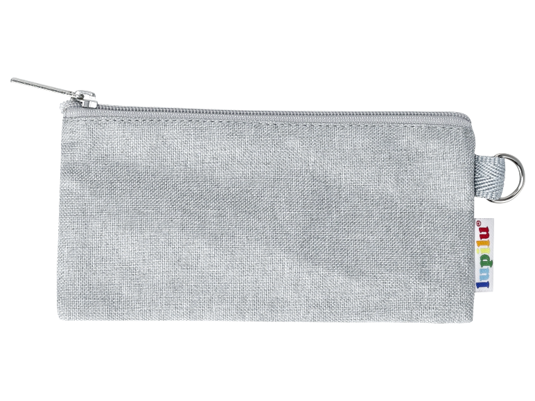 Grijze etui van Lilliputiens met rits.