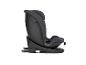 Zwart kinderautostoeltje met ISOFIX-basis, zijaanzicht
