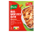 Verpakking Fix voor pasta-gehaktgratin met Nutri-Score B, klaar in 15 minuten.