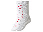 Twee paar zachte sokken met stippen en grijze print