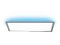 Rechthoekige LED-paneelverlichting met blauwe achtergrondverlichting