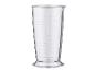 Transparante plastic maatbeker met volumemarkeringen tot 700 ml