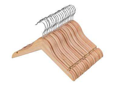 W5 Houten kinder kledinghangers, 20 stuks