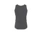 Donkergrijs heren mouwloos shirt, achterkant