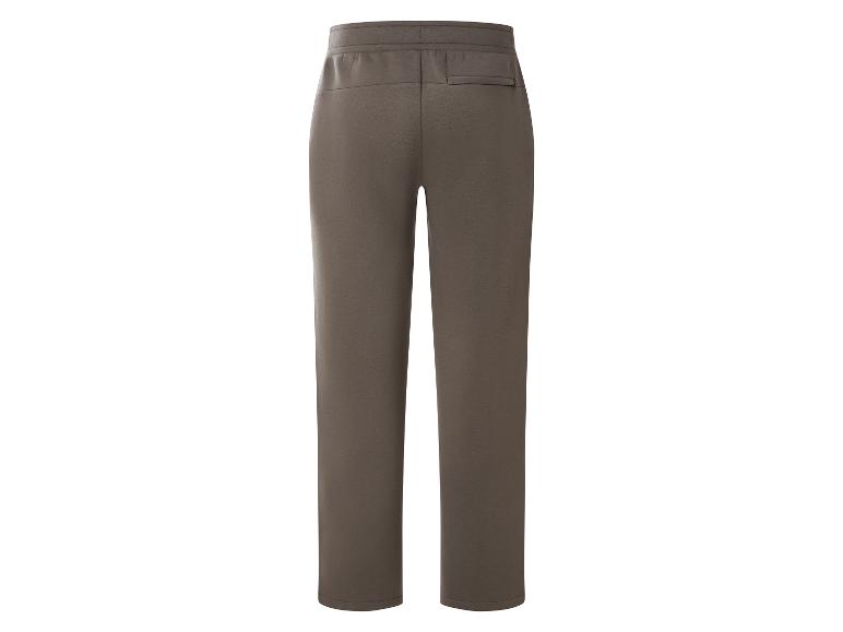 Bruine joggingbroek voor heren, achteraanzicht