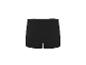 Zwarte herenboxershorts met elastische tailleband.