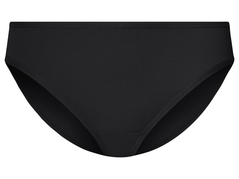 Klassieke zwarte slip.