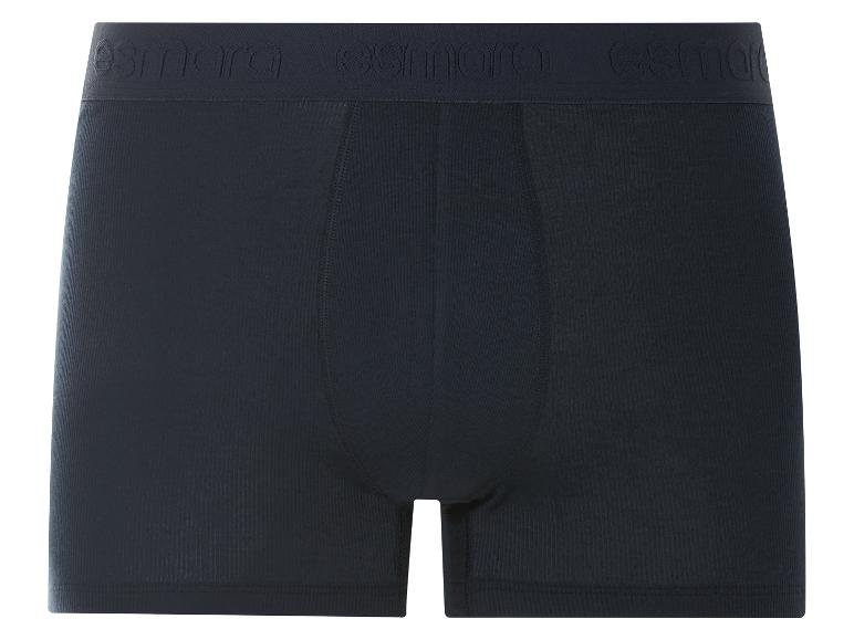 Donkerblauwe Esmara heren boxershorts.