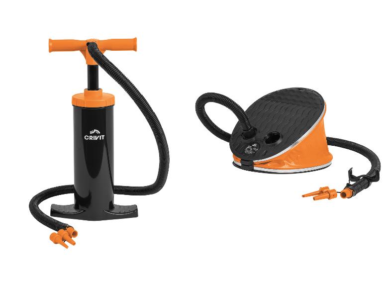Crivit hand- en voetpompen.