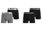 Bench zwarte en grijze boxers met logo op de tailleband.