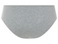 Grijze onderbroek met brede tailleband.