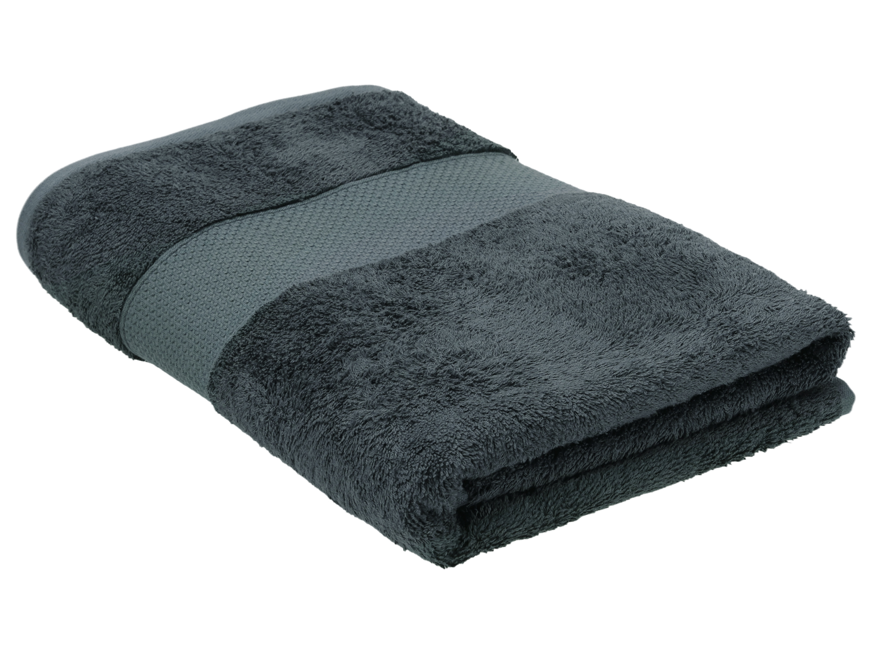 LIVARNO Bamboe handdoek 70 x 140 cm (Donkerblauw)