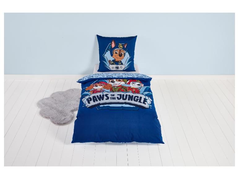 Paw Patrol dekbedovertrek en kussensloop, jungle thema.