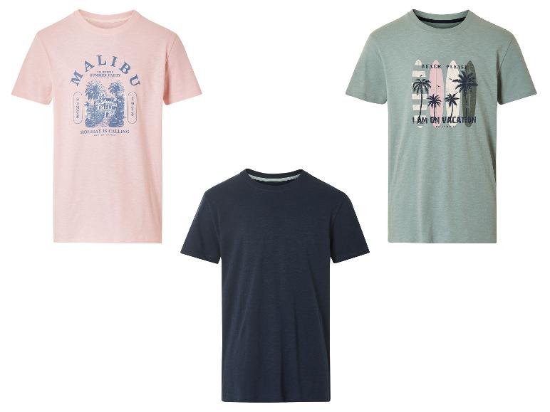 Geprinte T-shirts: Malibu, strand- en surfthema.